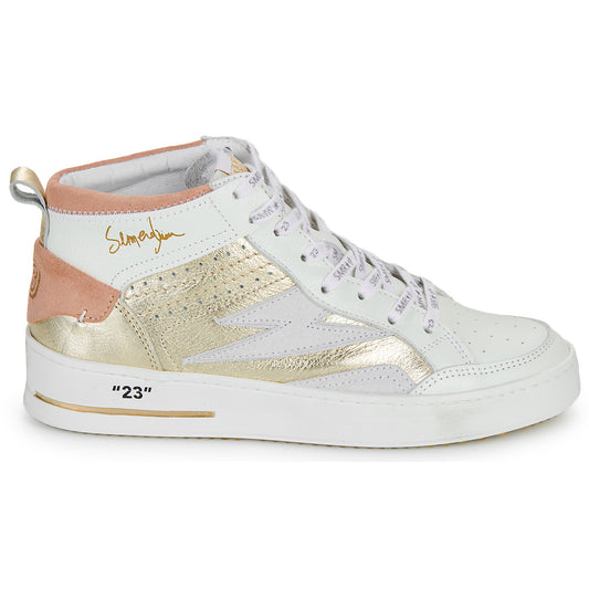 Sneakers alte Donna Semerdjian  MISTRAL  Bianco