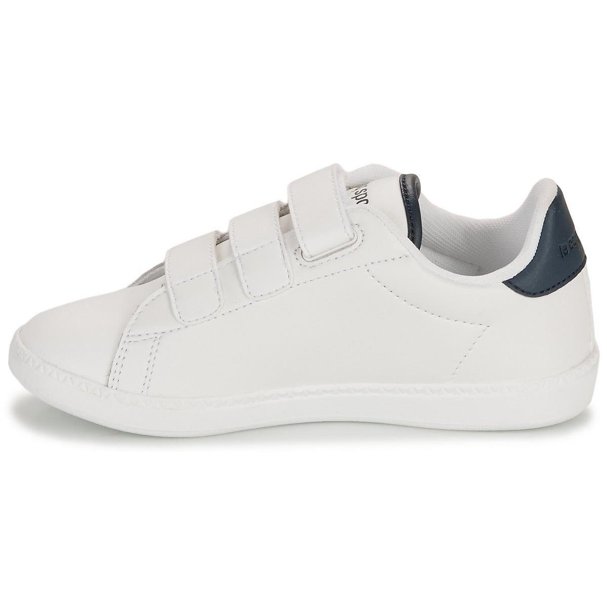 Scarpe bambini ragazzo Le Coq Sportif  COURTSET_2 KIDS  Bianco