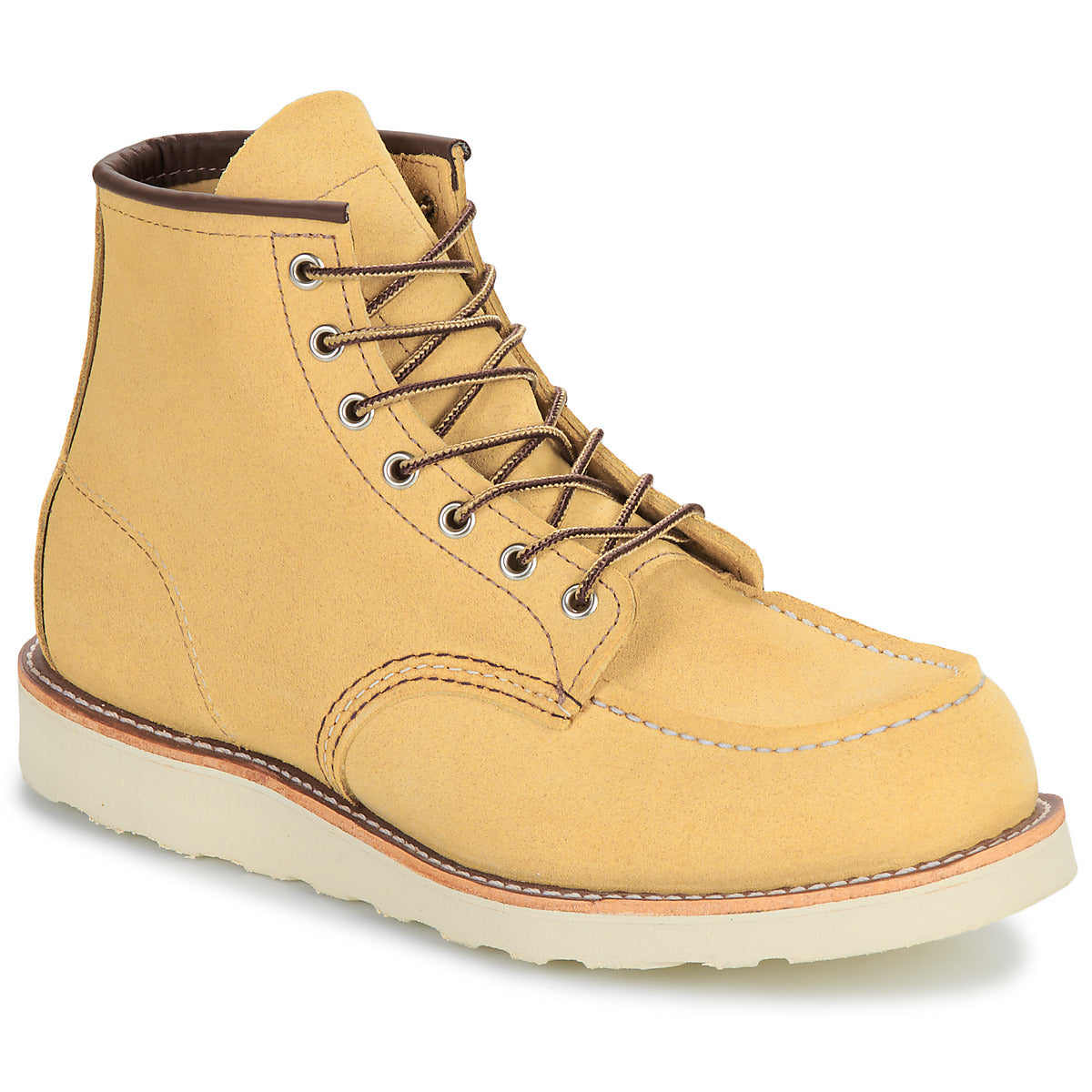 Stivaletti Uomo Red Wing  MOC TOE  Beige