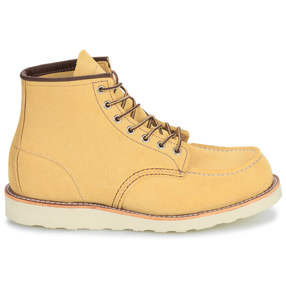 Stivaletti Uomo Red Wing  MOC TOE  Beige