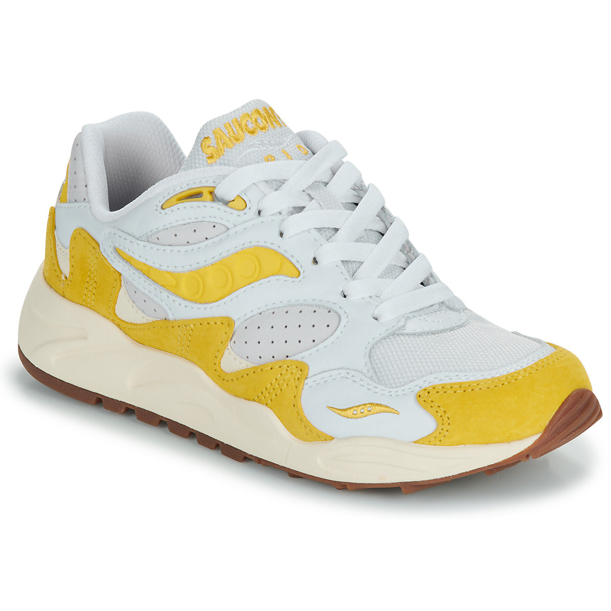 Sneakers basse Donna Saucony  Grid Shadow 2  Bianco