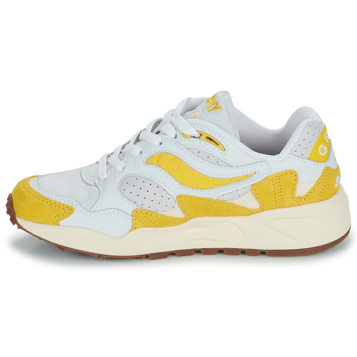 Sneakers basse Donna Saucony  Grid Shadow 2  Bianco