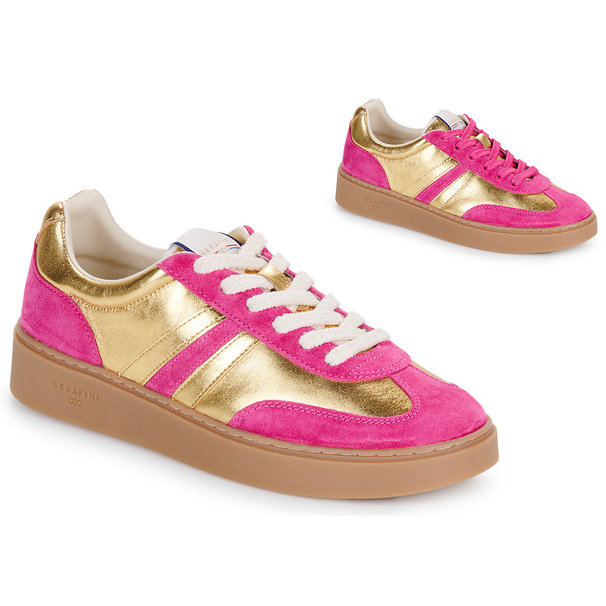 Sneakers basse Donna Serafini  COURT  Rosa