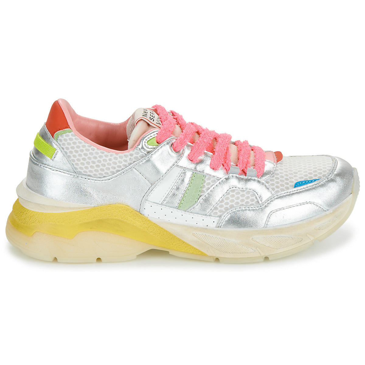 Sneakers basse Donna Serafini  VIBE  Argento