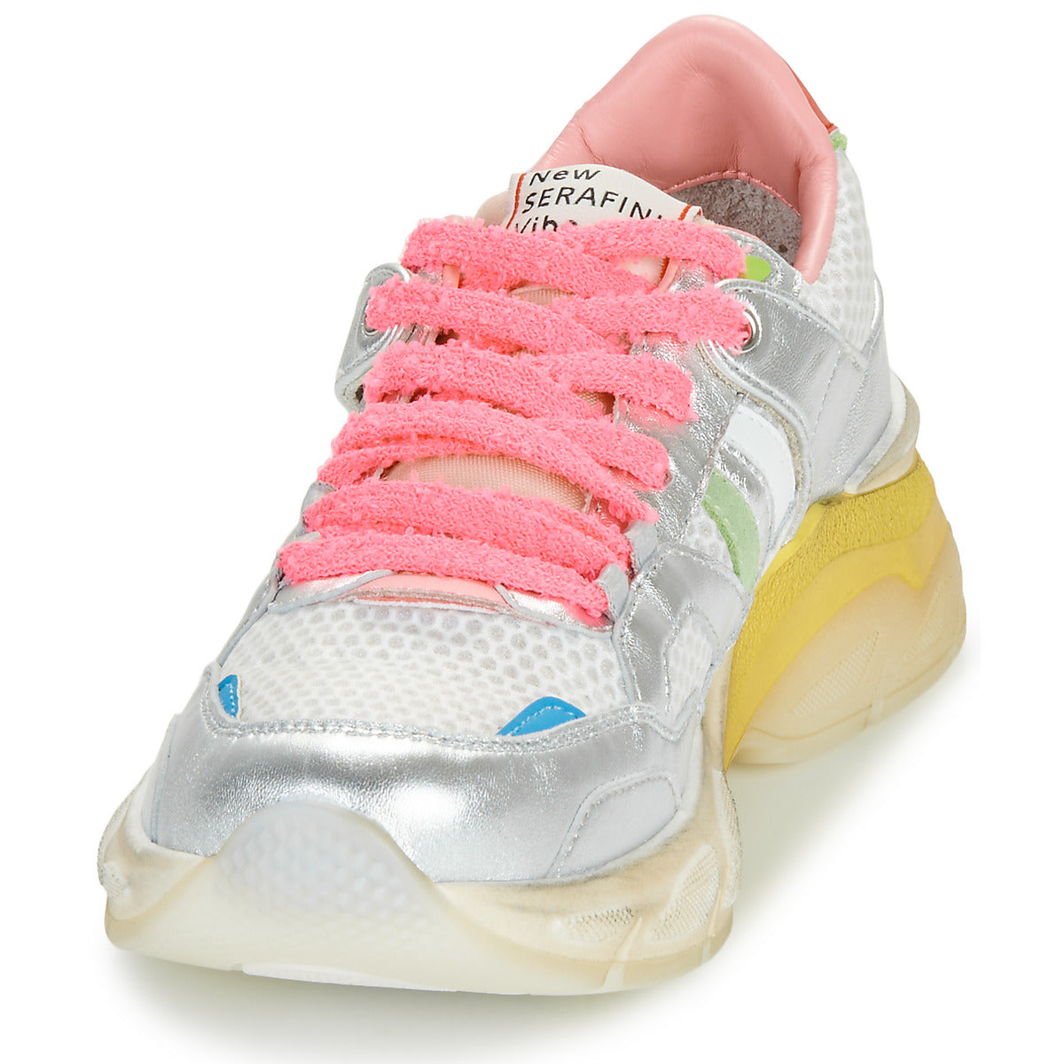 Sneakers basse Donna Serafini  VIBE  Argento