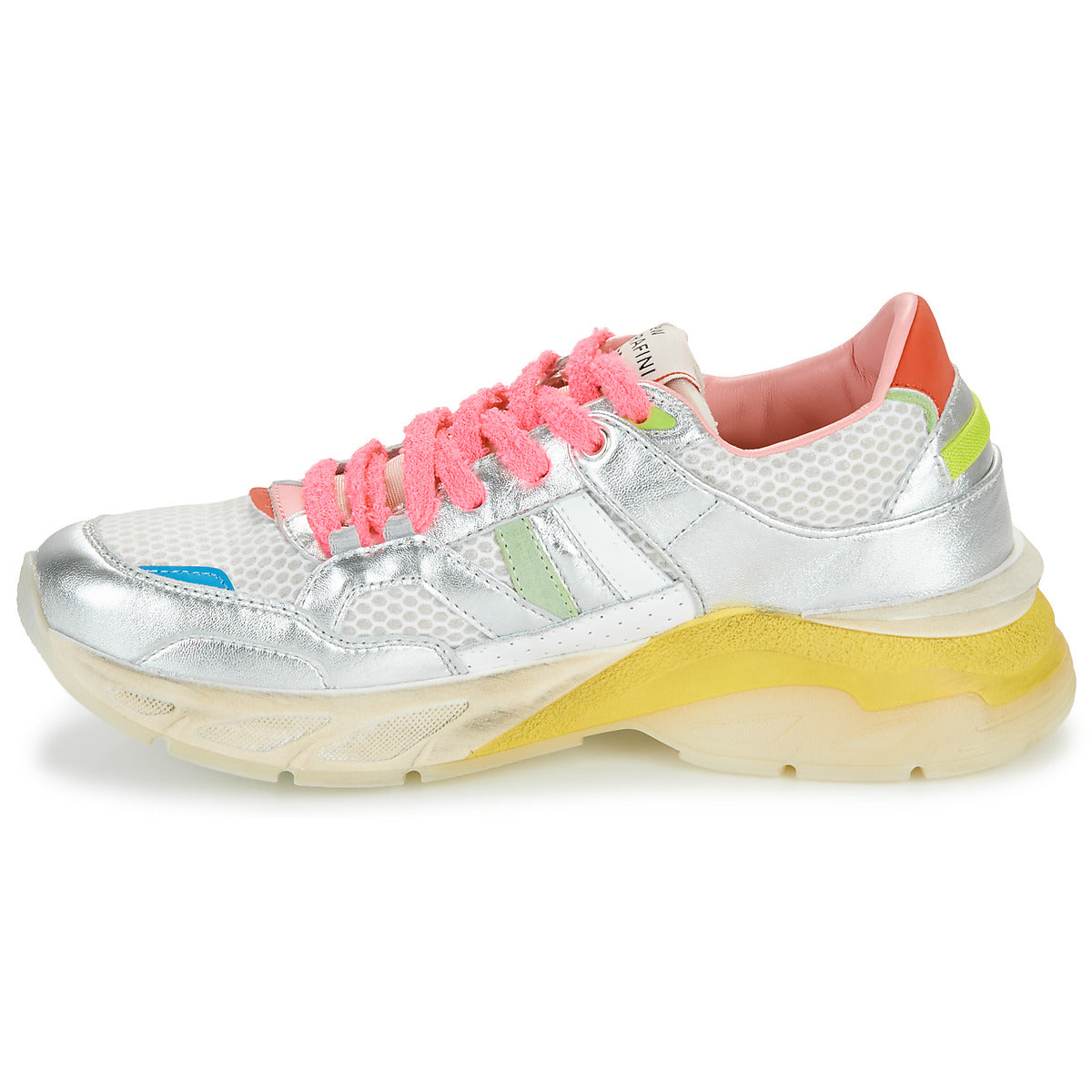 Sneakers basse Donna Serafini  VIBE  Argento