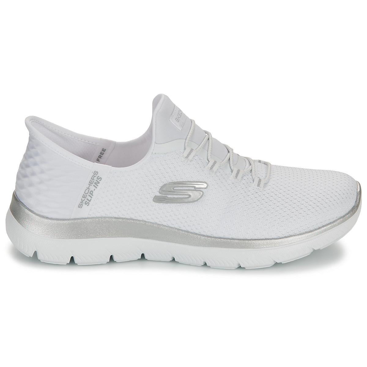 Sneakers basse Donna Skechers SUMMITS Bianco