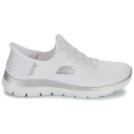 Sneakers basse Donna Skechers SUMMITS Bianco
