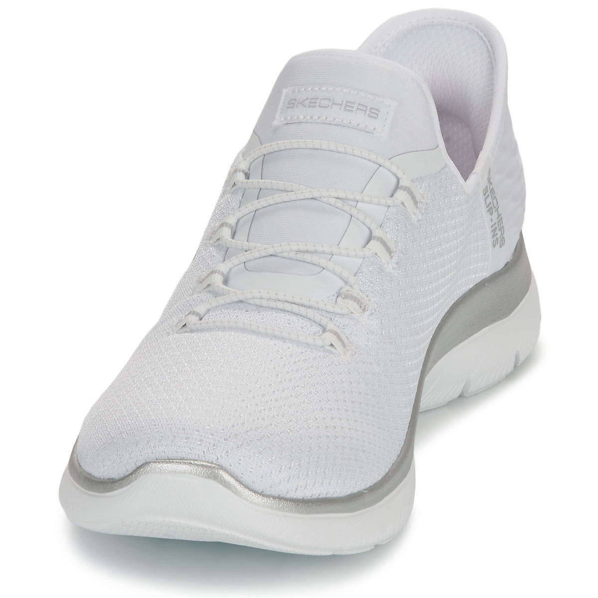 Sneakers basse Donna Skechers SUMMITS Bianco