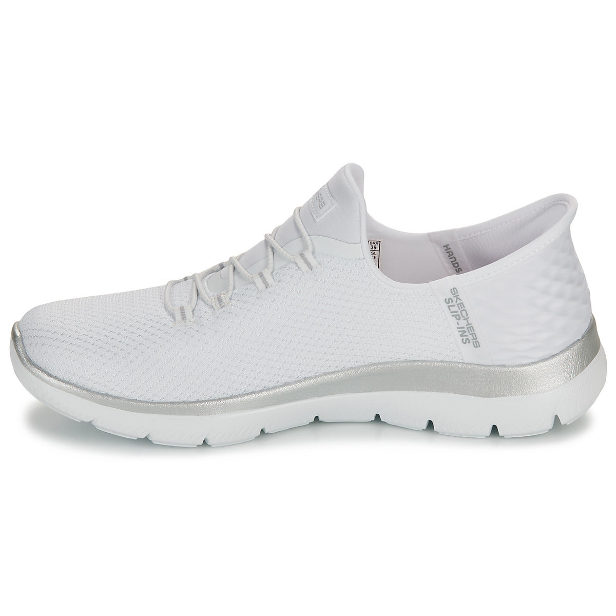 Sneakers basse Donna Skechers SUMMITS Bianco