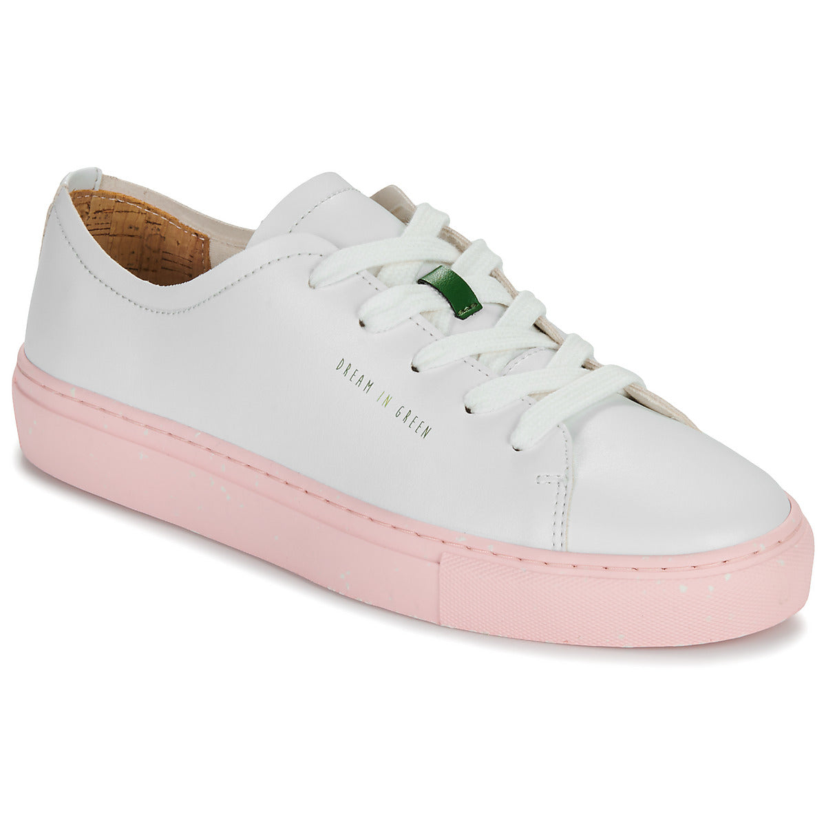 Sneakers basse Donna Dream in Green  JOBI  Bianco