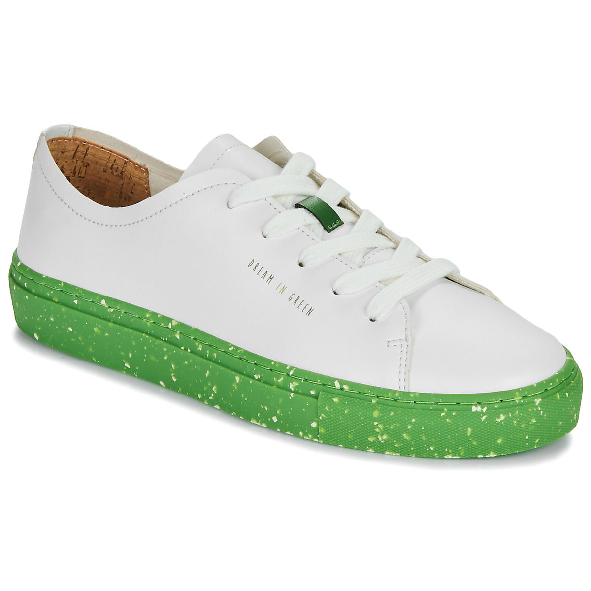 Sneakers basse Donna Dream in Green  JOBI  Bianco