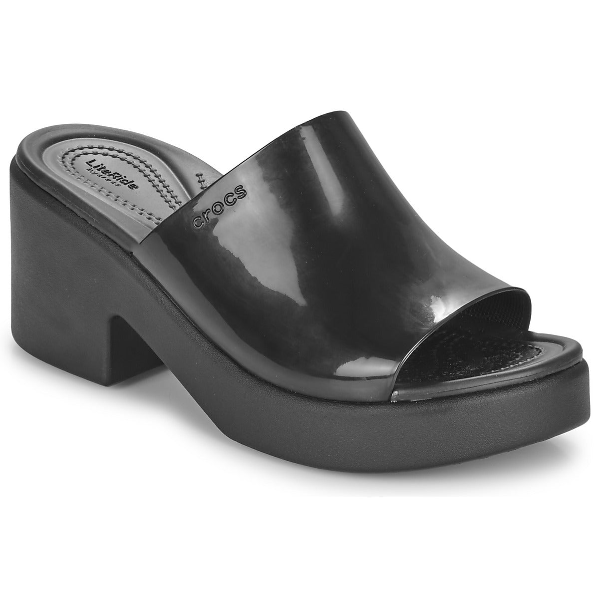 Scarpe Donna Crocs  BROOKLYN HEEL  Nero