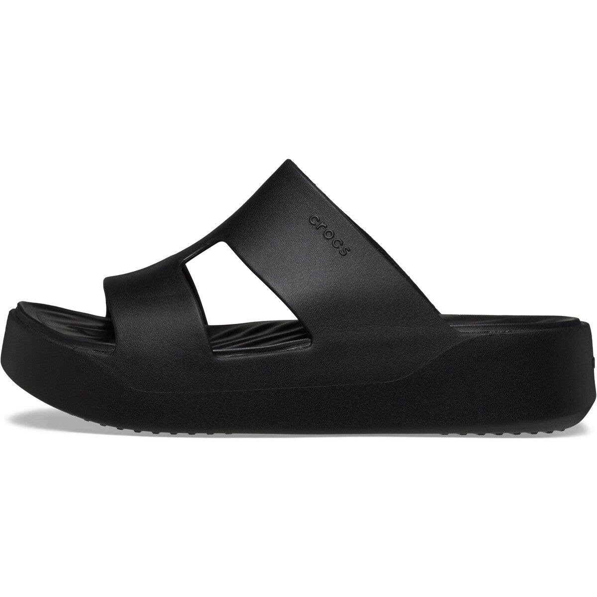 Scarpe Donna Crocs GETAWAY PLATFORM H STRAP Nero