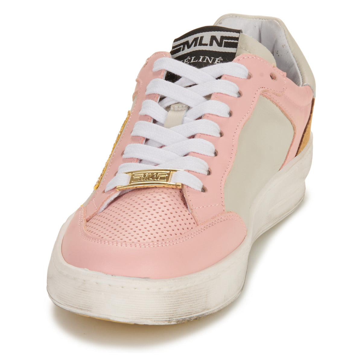 Sneakers basse Donna Meline PAD571-P9537 Bianco