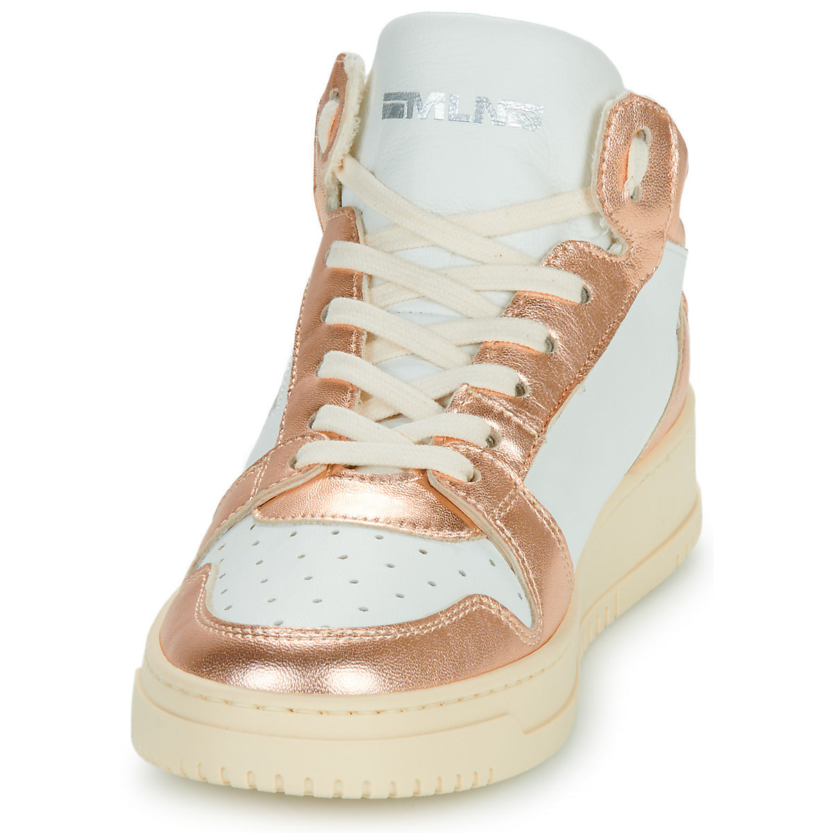 Sneakers alte Donna Meline DB515-P9029 Bianco