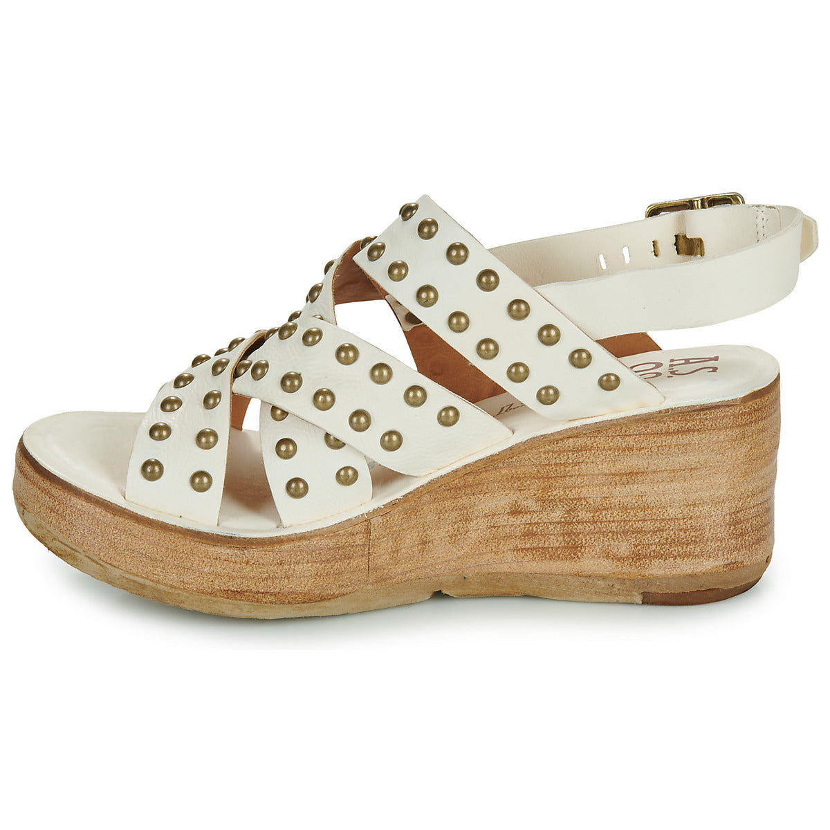 Sandali Donna Airstep / A.S.98  NOA STUD  Bianco