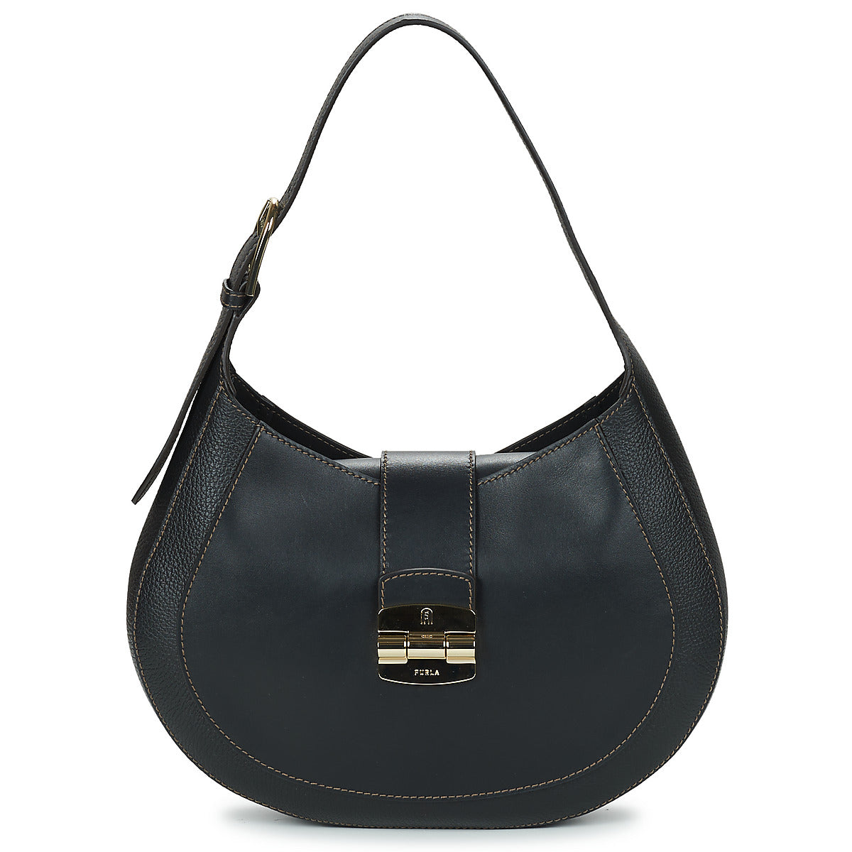 Borsa a spalla Donna Furla  FURLA CLUB 2  Nero