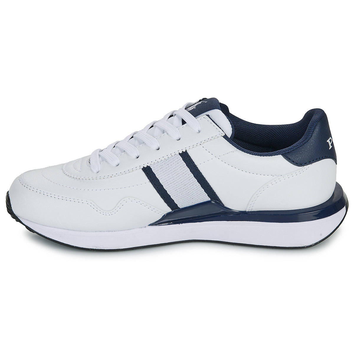 Scarpe bambini ragazzo Polo Ralph Lauren  TRAIN 89 SPORT  Bianco