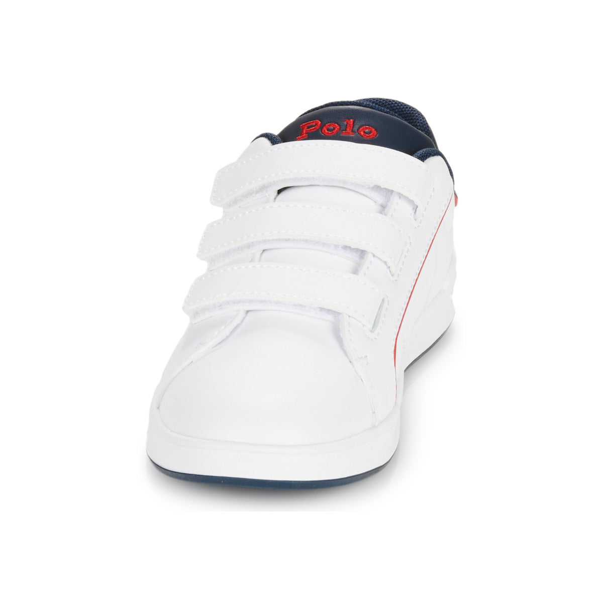 Scarpe bambini ragazzo Polo Ralph Lauren  HERITAGE COURT III EZ  Bianco