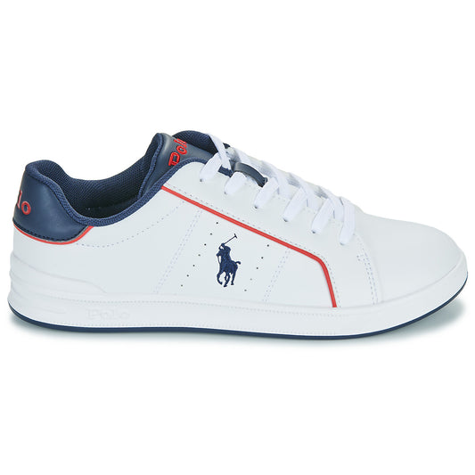 Scarpe bambini ragazzo Polo Ralph Lauren  HERITAGE COURT III  Bianco