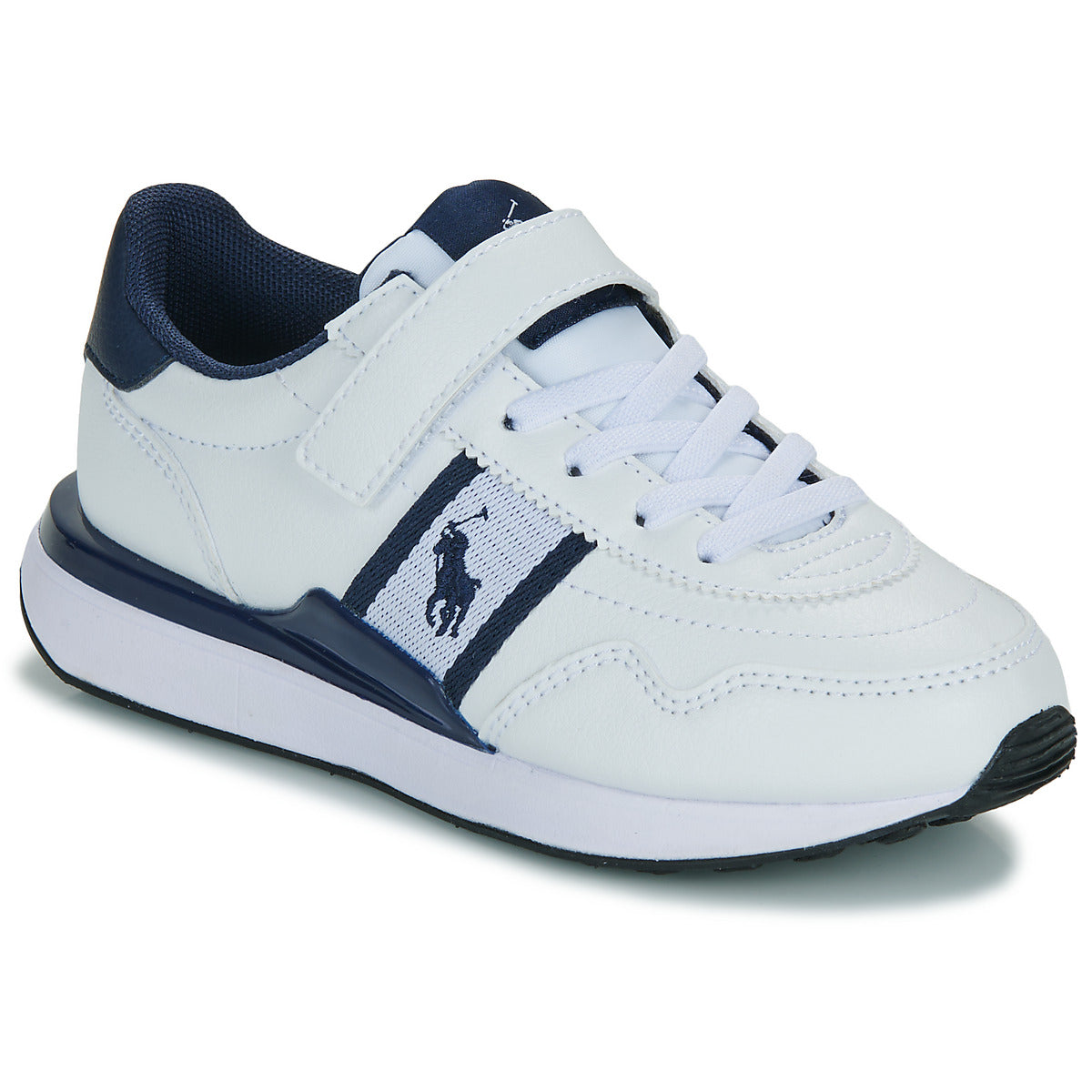 Scarpe bambini ragazzo Polo Ralph Lauren  TRAIN 89 SPORT PS  Bianco