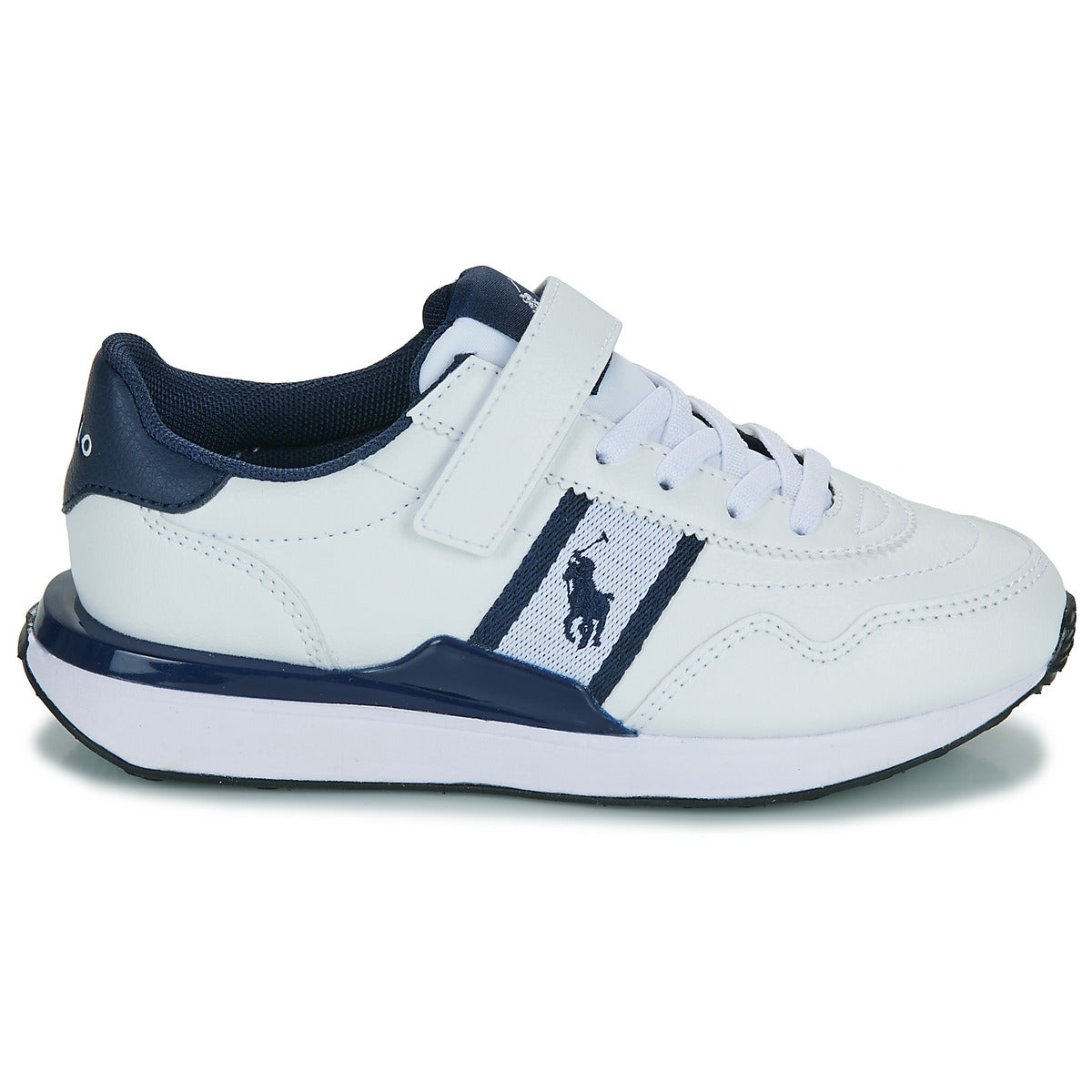 Scarpe bambini ragazzo Polo Ralph Lauren  TRAIN 89 SPORT PS  Bianco