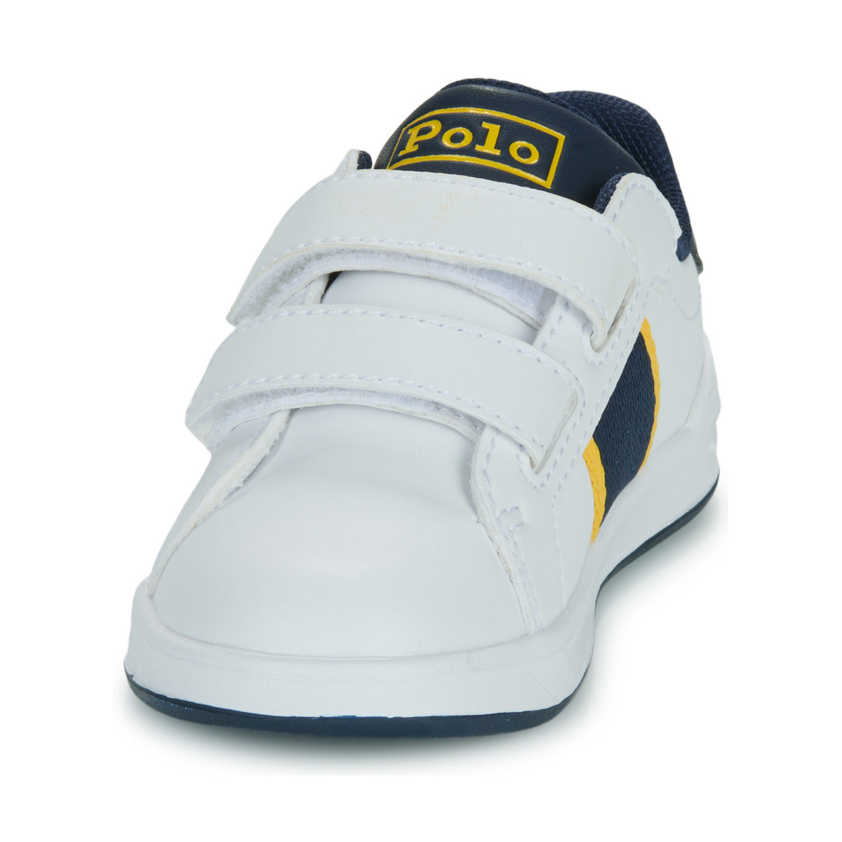 Scarpe bambini ragazzo Polo Ralph Lauren  HERITAGE COURT BEAR EZ  Bianco