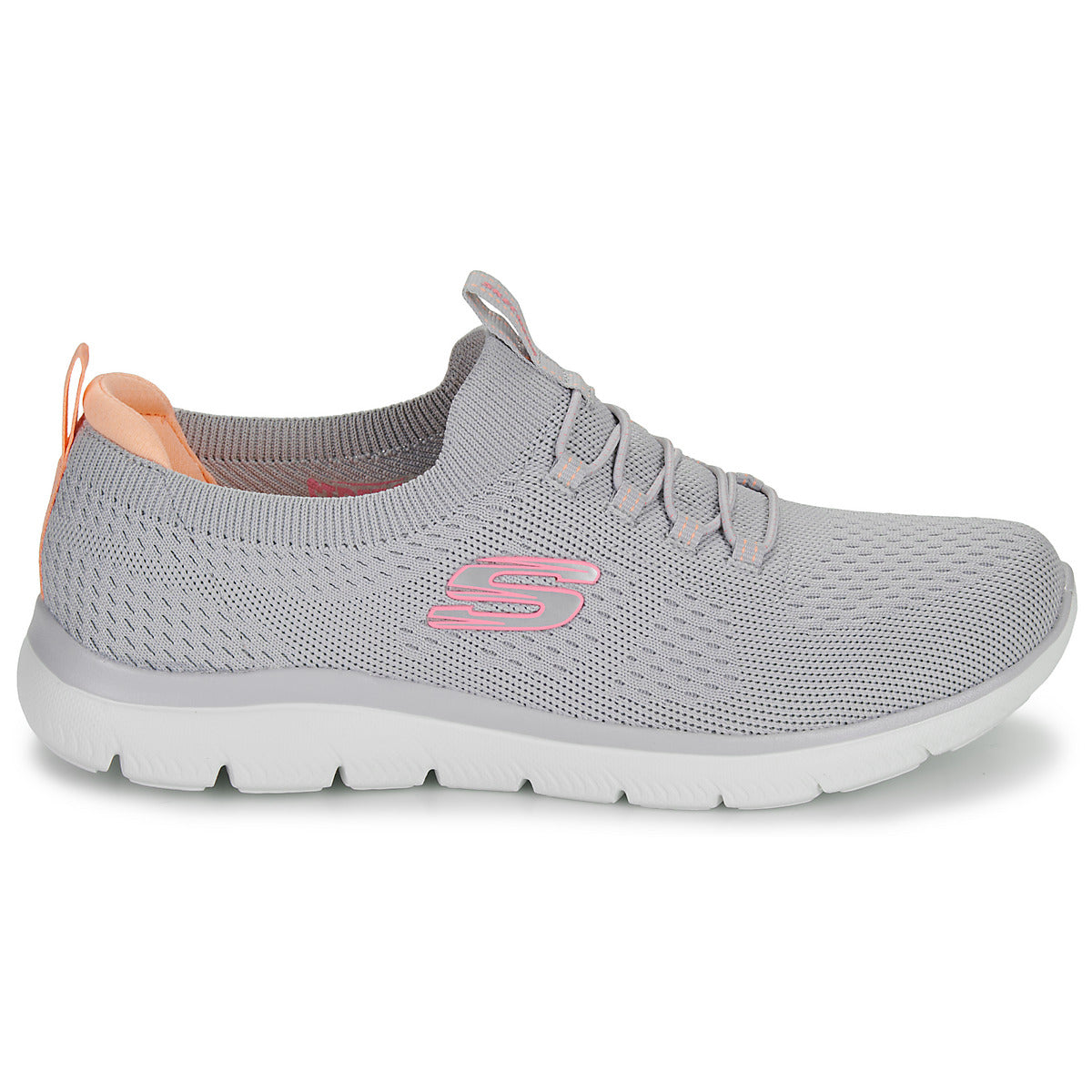 Sneakers basse Donna Skechers  SUMMITS - CLASSIC  Grigio