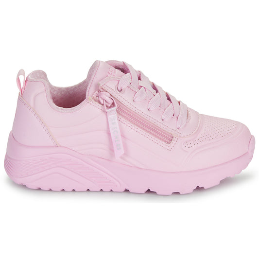 Scarpe bambini ragazza Skechers  UNO LITE - EASY ZIP  Rosa