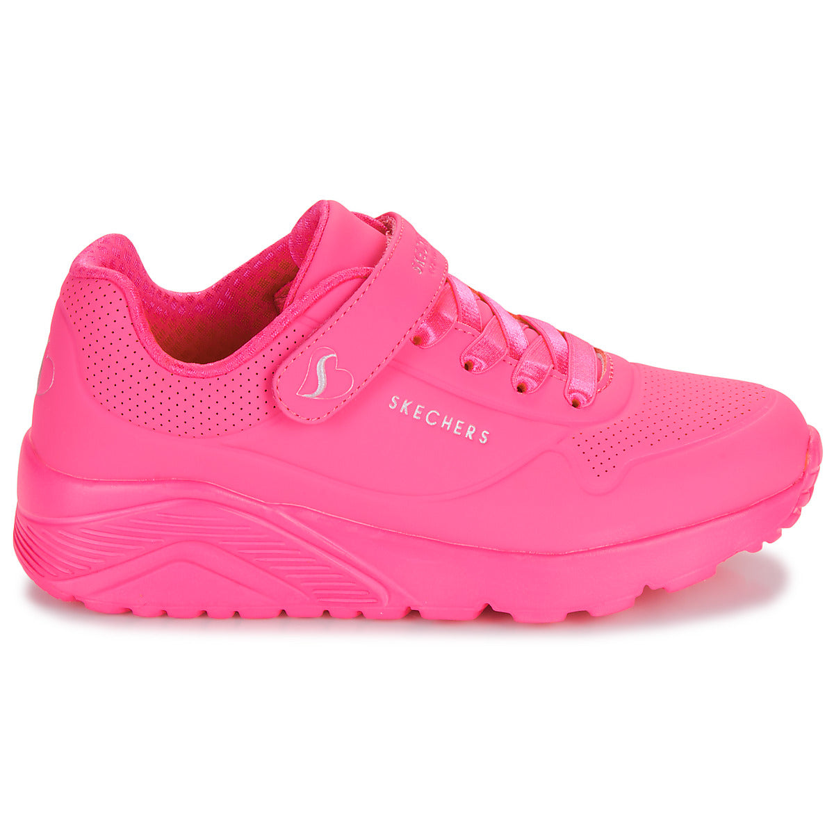 Scarpe bambini ragazza Skechers  UNO LITE - CLASSIC  Rosa