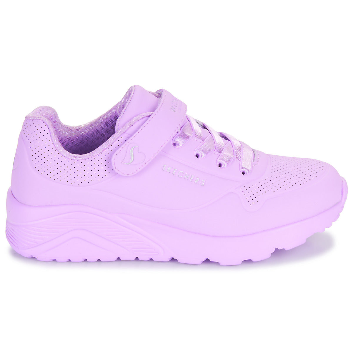 Scarpe bambini ragazza Skechers  UNO LITE - CLASSIC  Viola