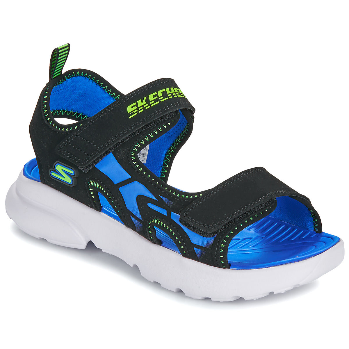 Sandali bambini ragazzo Skechers  RAZOR SPLASH  Nero