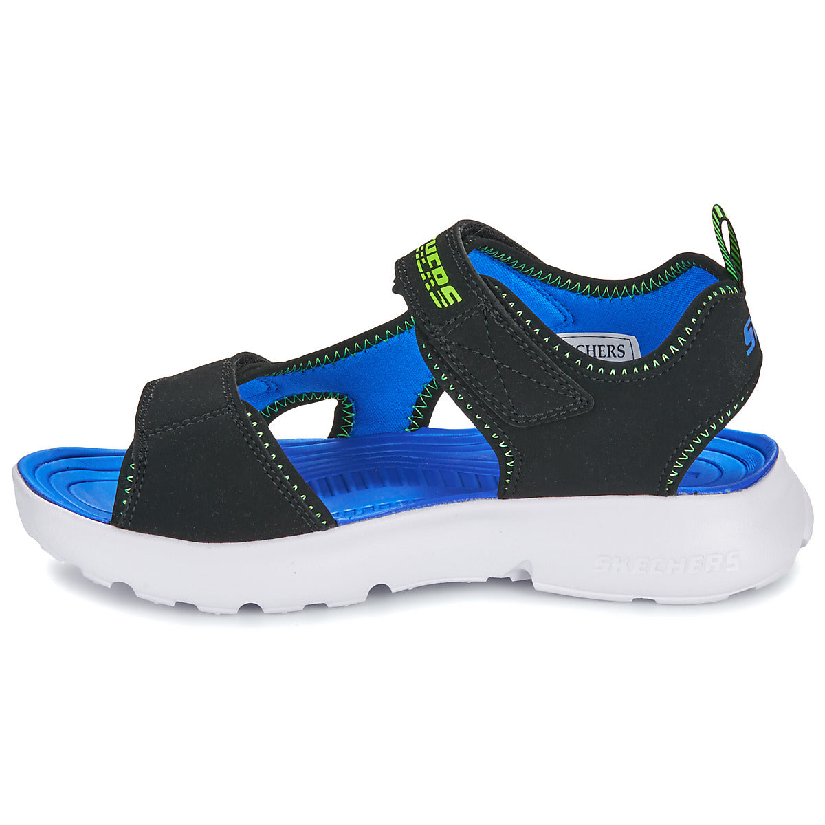 Sandali bambini ragazzo Skechers  RAZOR SPLASH  Nero