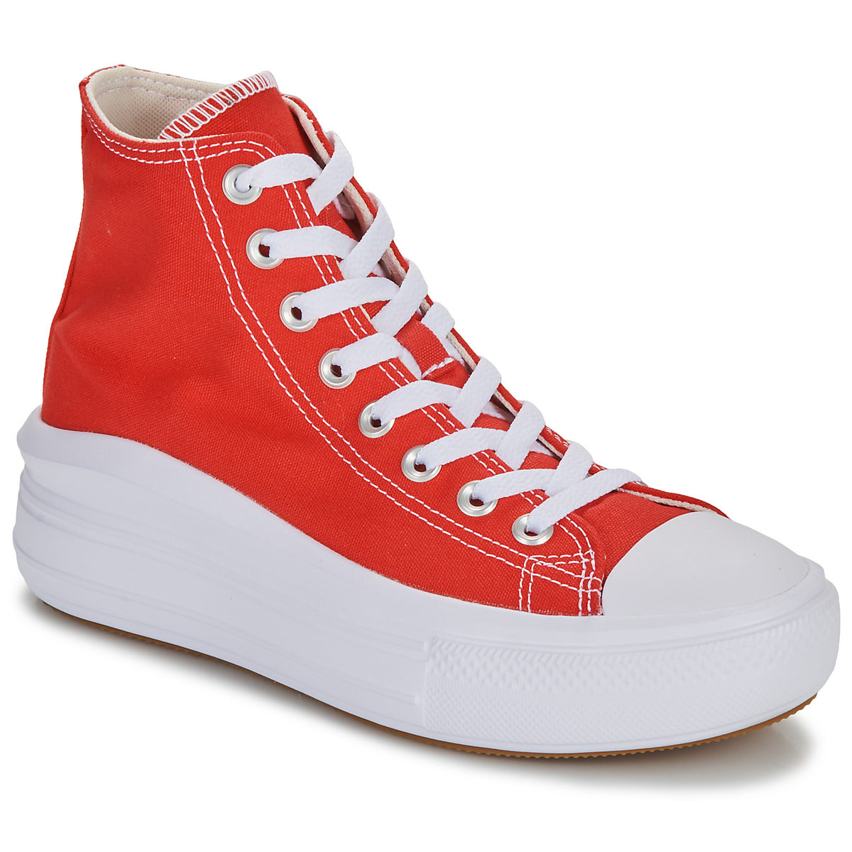 Sneakers alte Donna Converse  CHUCK TAYLOR ALL STAR MOVE  Rosso