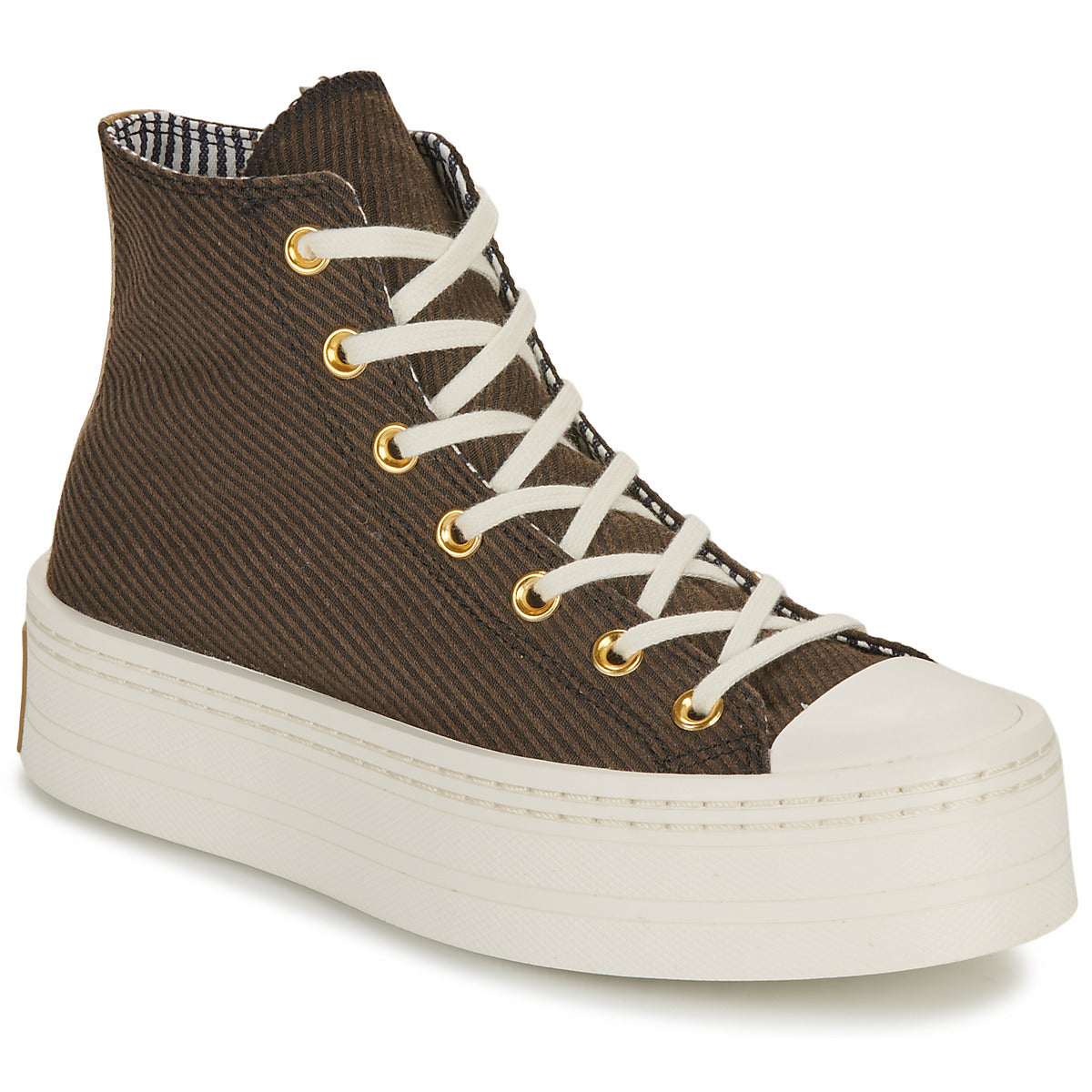 Sneakers alte Donna Converse  CHUCK TAYLOR ALL STAR MODERN LIFT  Marrone