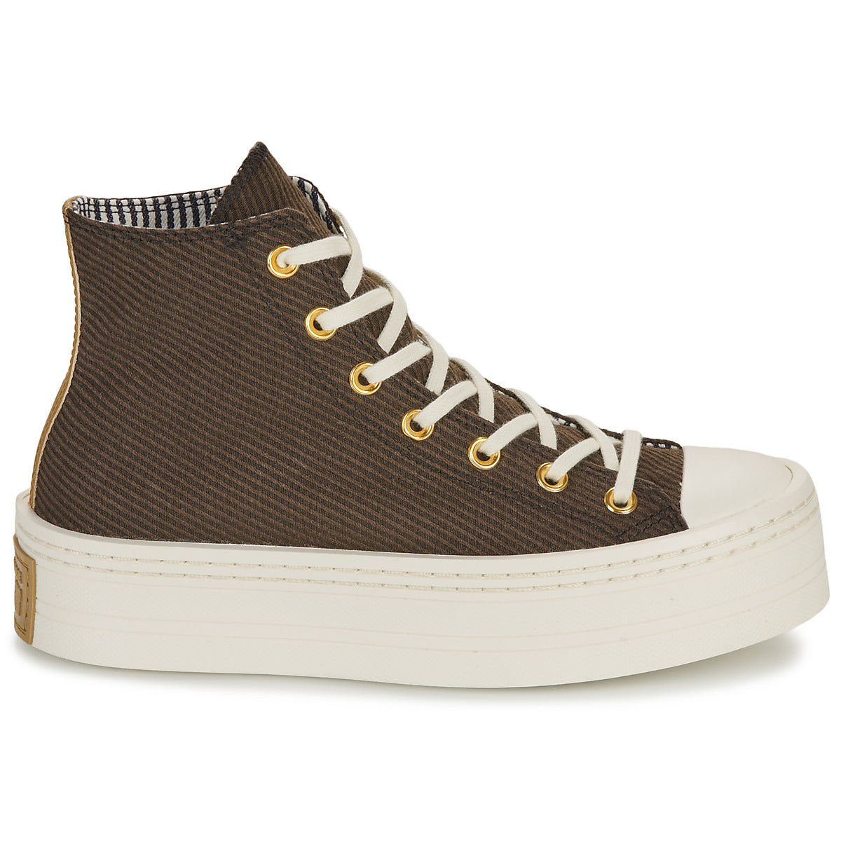 Sneakers alte Donna Converse  CHUCK TAYLOR ALL STAR MODERN LIFT  Marrone