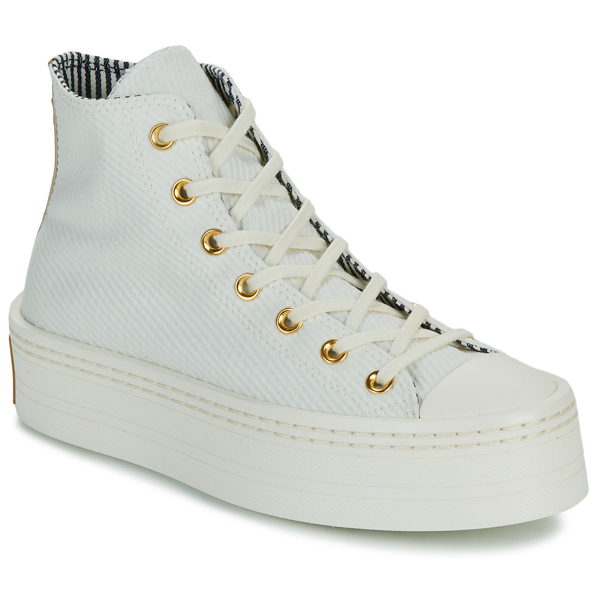 Sneakers alte Donna Converse  CHUCK TAYLOR ALL STAR MODERN LIFT  Bianco