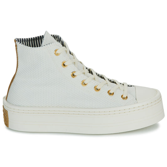 Sneakers alte Donna Converse  CHUCK TAYLOR ALL STAR MODERN LIFT  Bianco