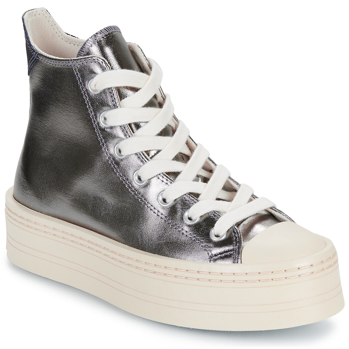 Sneakers alte Donna Converse  CHUCK TAYLOR ALL STAR MODERN LIFT  Grigio