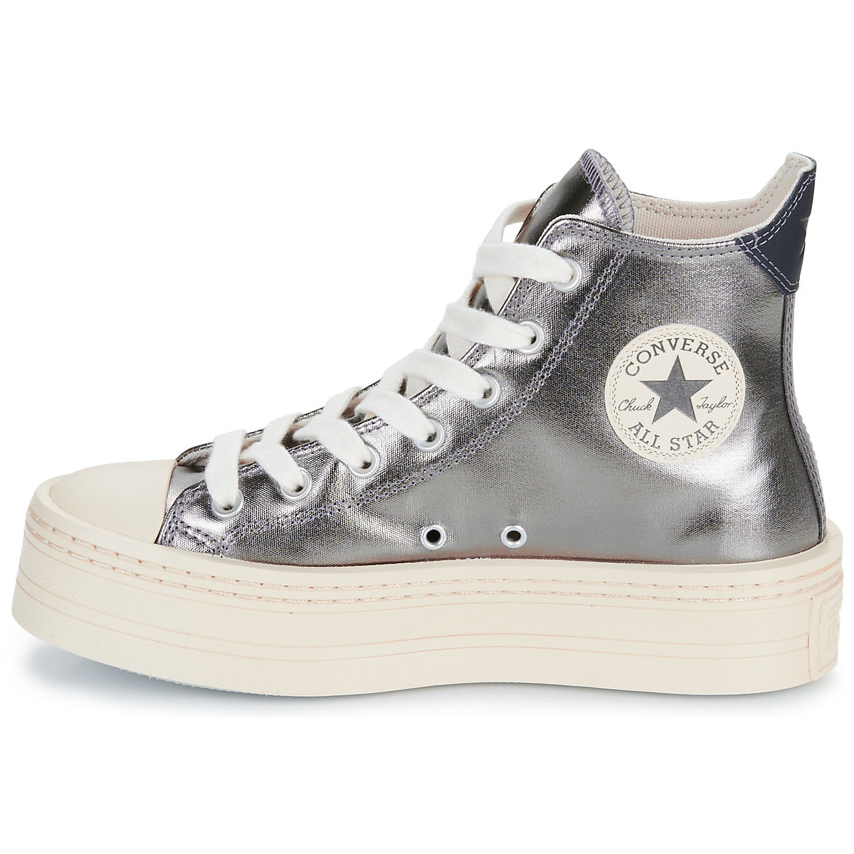 Sneakers alte Donna Converse  CHUCK TAYLOR ALL STAR MODERN LIFT  Grigio