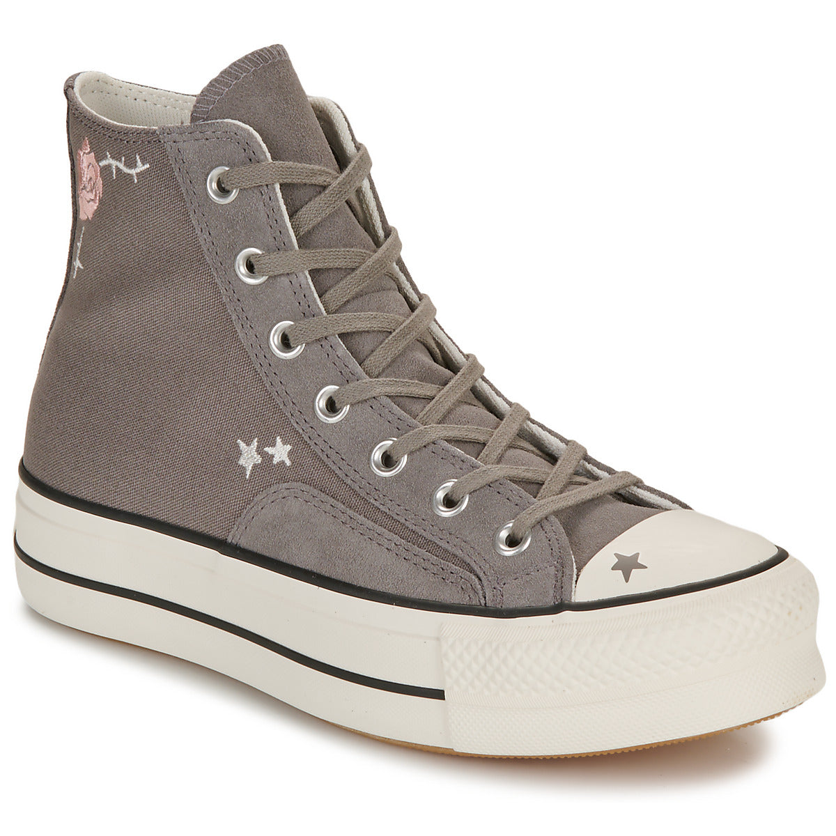 Sneakers alte Donna Converse CHUCK TAYLOR ALL STAR LIFT Grigio
