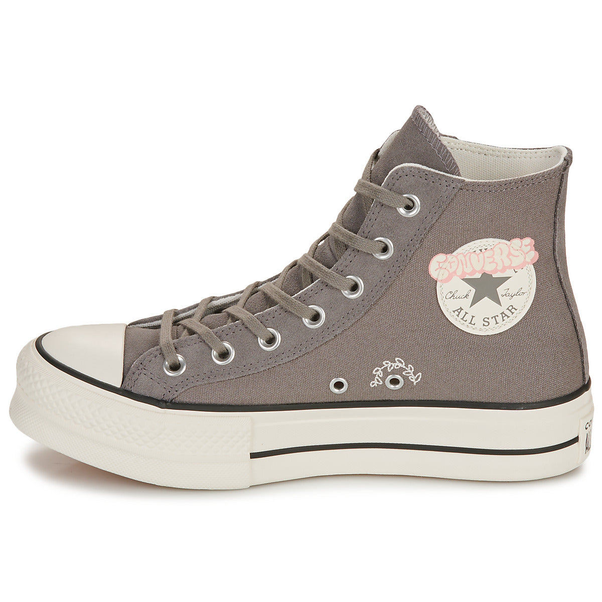 Sneakers alte Donna Converse CHUCK TAYLOR ALL STAR LIFT Grigio