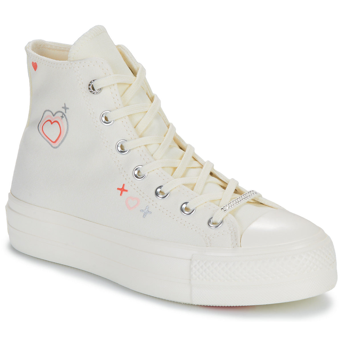 Sneakers alte Donna Converse  CHUCK TAYLOR ALL STAR LIFT  Bianco