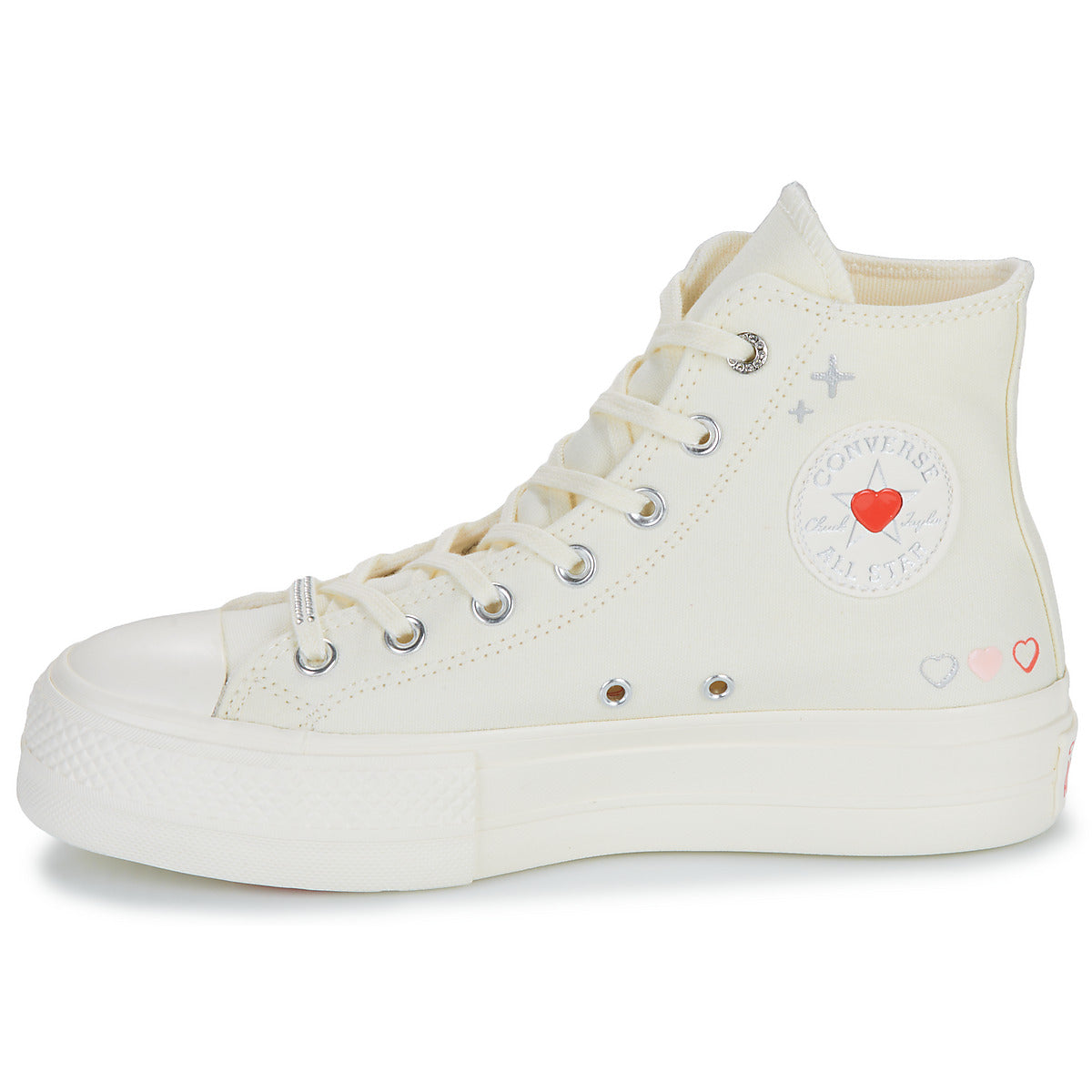 Sneakers alte Donna Converse  CHUCK TAYLOR ALL STAR LIFT  Bianco