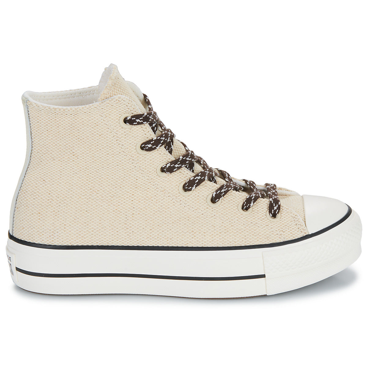 Sneakers alte Donna Converse  CHUCK TAYLOR ALL STAR LIFT  Beige