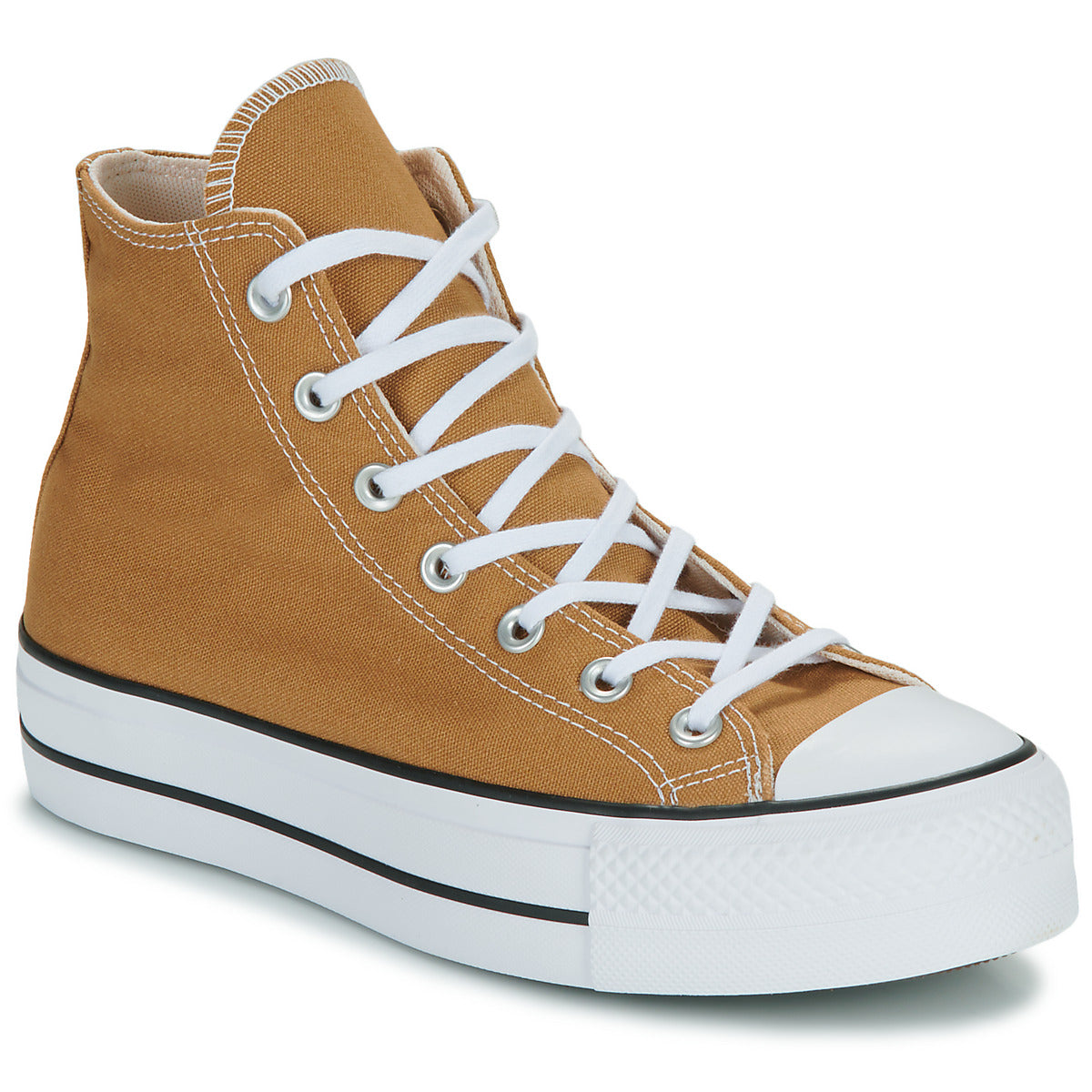 Sneakers alte Donna Converse  CHUCK TAYLOR ALL STAR LIFT  Beige