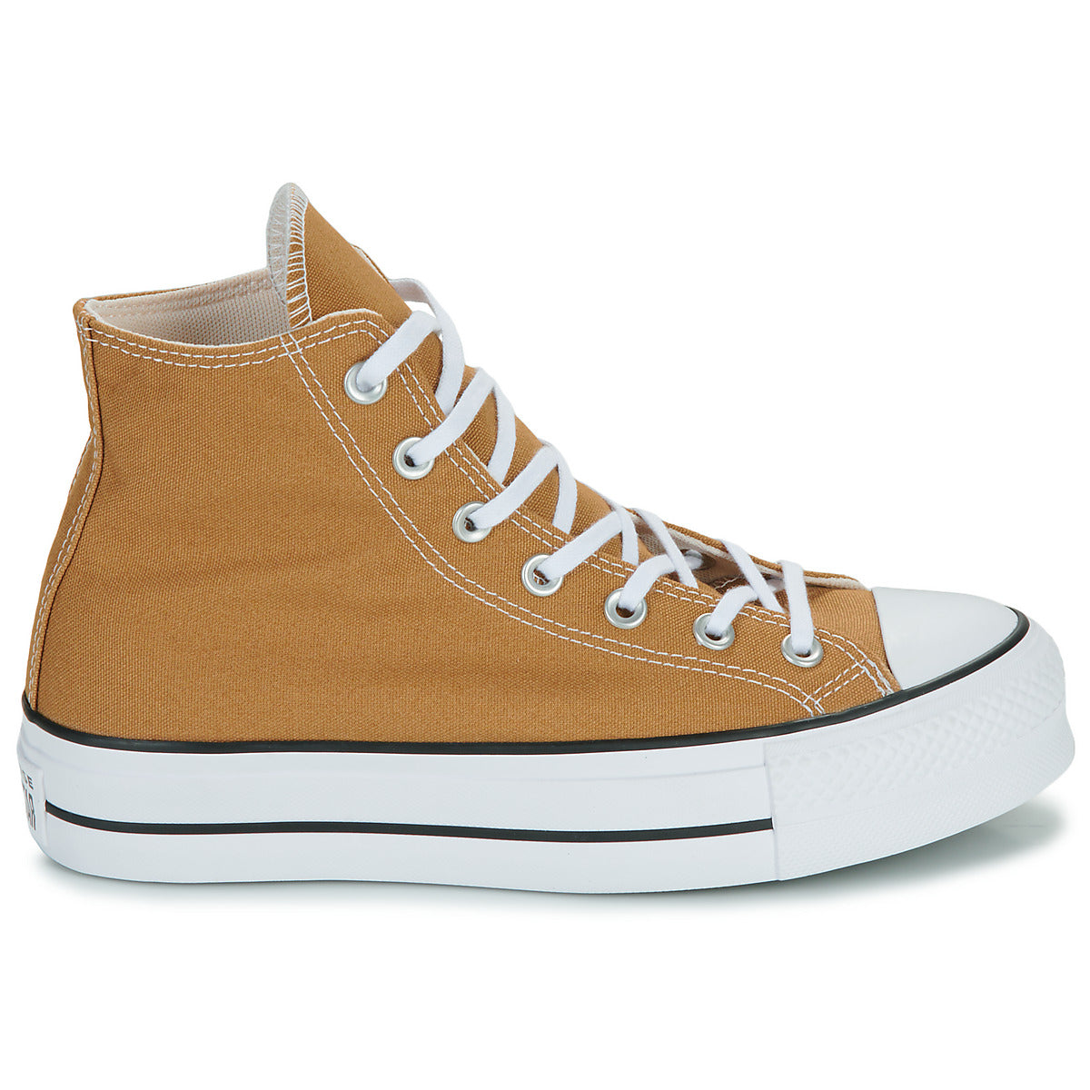 Sneakers alte Donna Converse  CHUCK TAYLOR ALL STAR LIFT  Beige