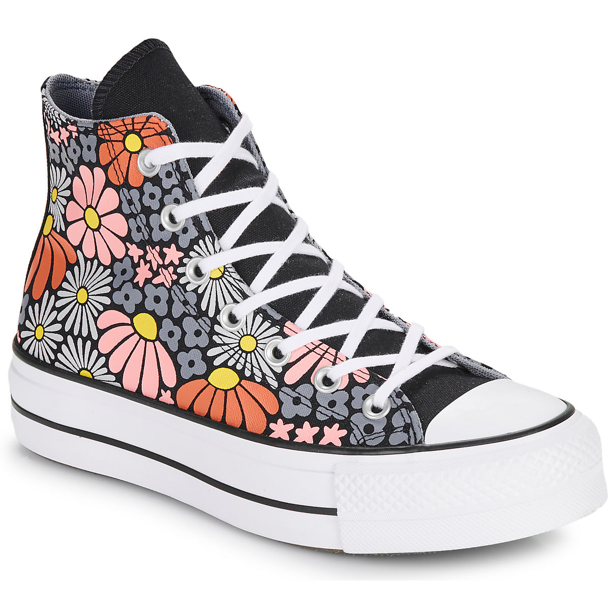 Sneakers alte Donna Converse  CHUCK TAYLOR ALL STAR LIFT  Multicolore