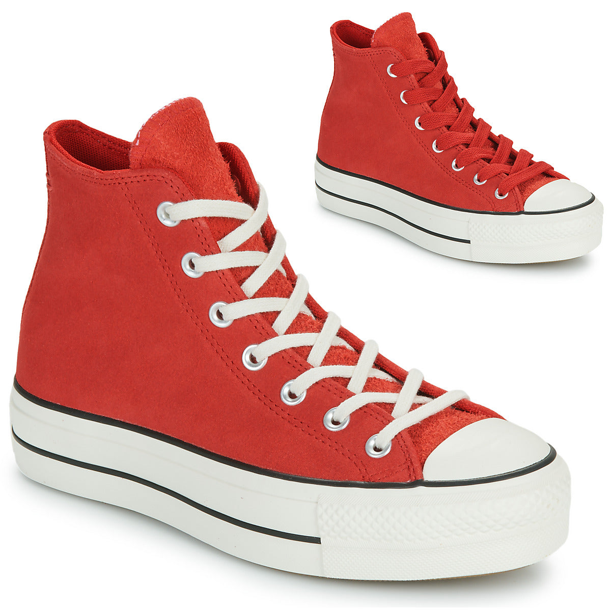 Sneakers alte Donna Converse  CHUCK TAYLOR ALL STAR LIFT  Rosso